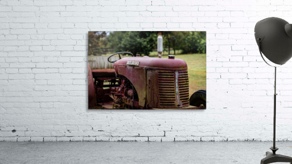 Rusty Old Tractor  Wall Preview