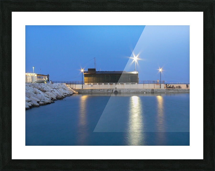 Old bay Picture Frame print