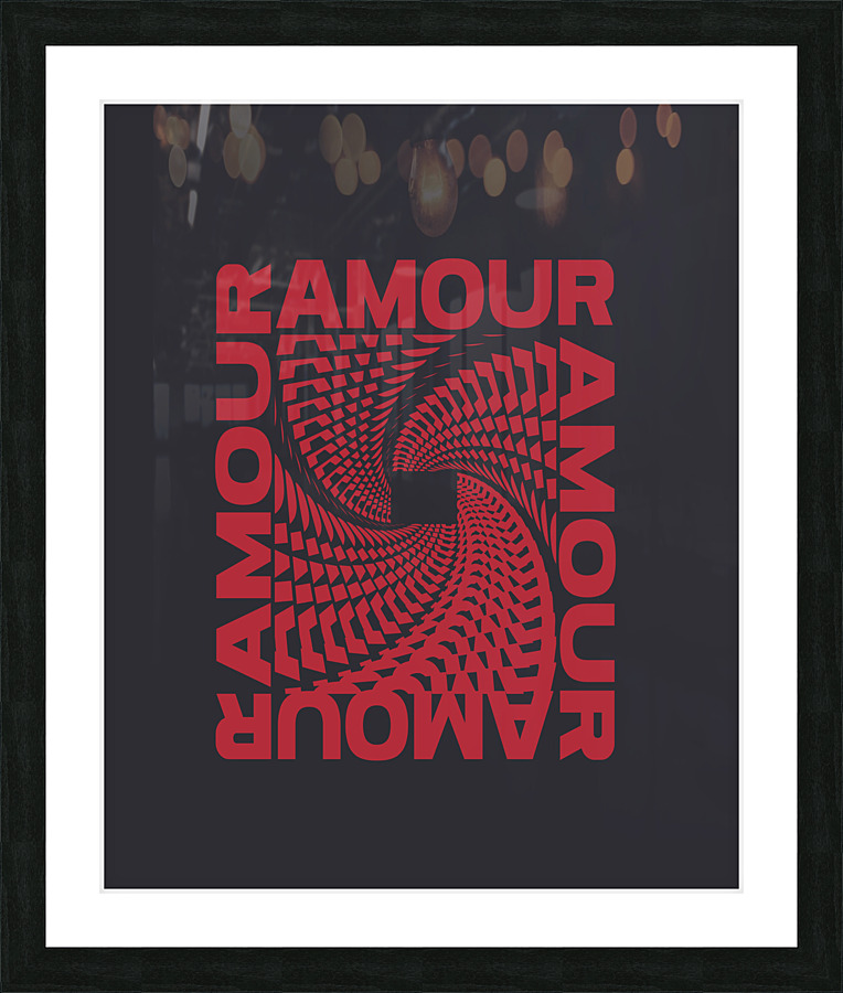 AMOUR Picture Frame Printing