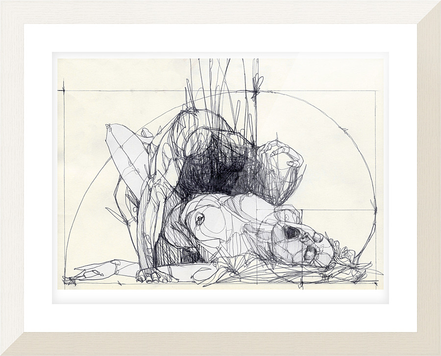 Imbalance Picture Frame print