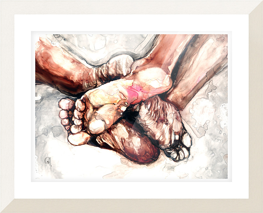 When We Fight Picture Frame print