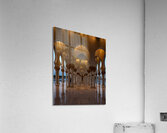 Grand Mosque Interior Columns Acrylic Print