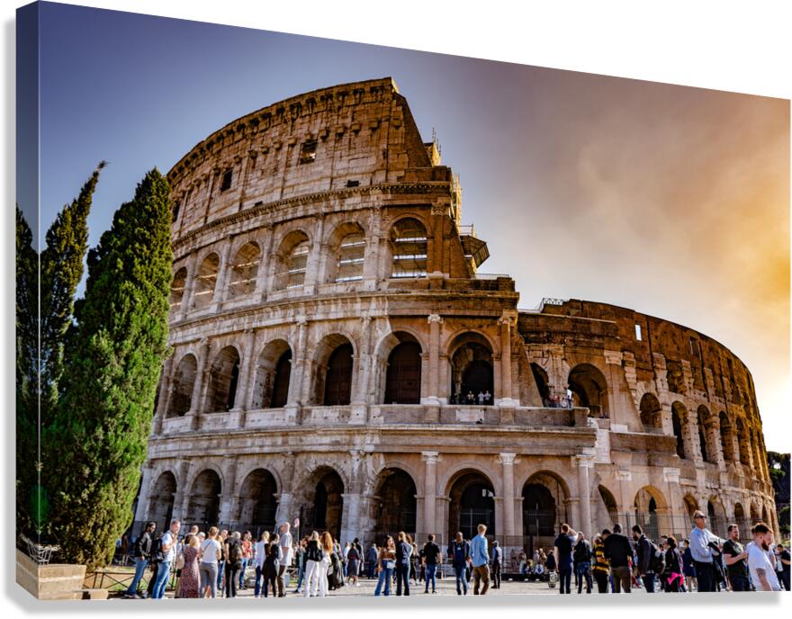 Rome Colosseum Canvas Print