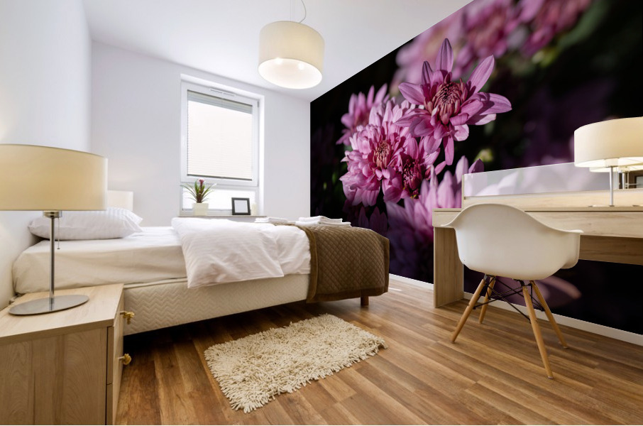 Flower Pink Mural print