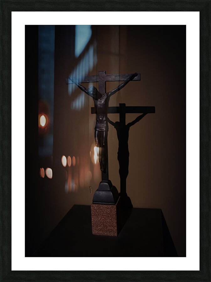 The Cross Picture Frame print