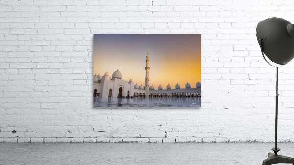 Grand Mosque Art Wall Preview