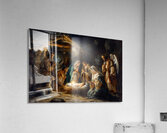 Holy Nativity Scene Acrylic Print