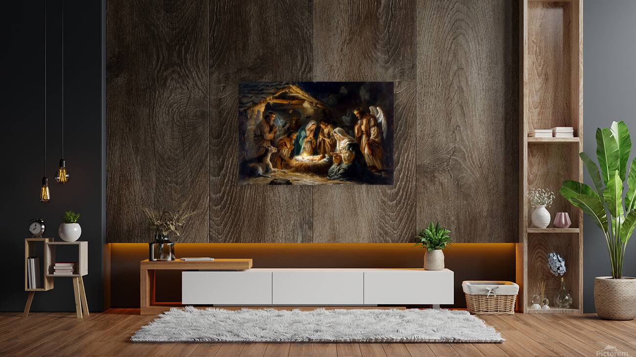 Holy Nativity Scene Reproduction