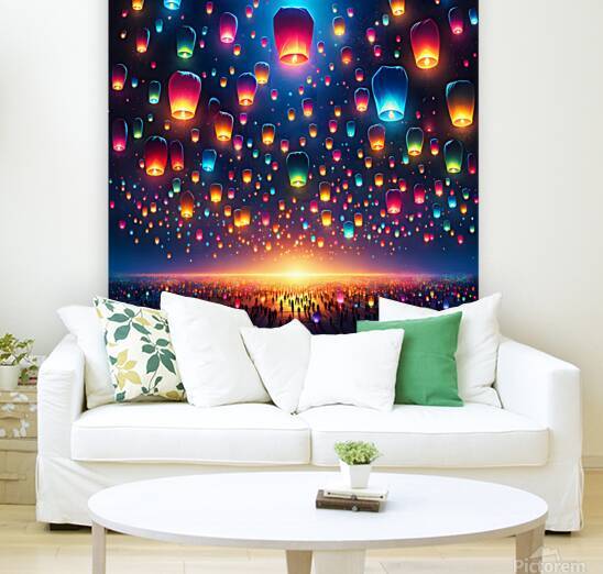 Magical Lantern Festival Thousands of Rainbow Lights by David Enders