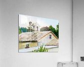 Cummington Barn Roofs Acrylic Print