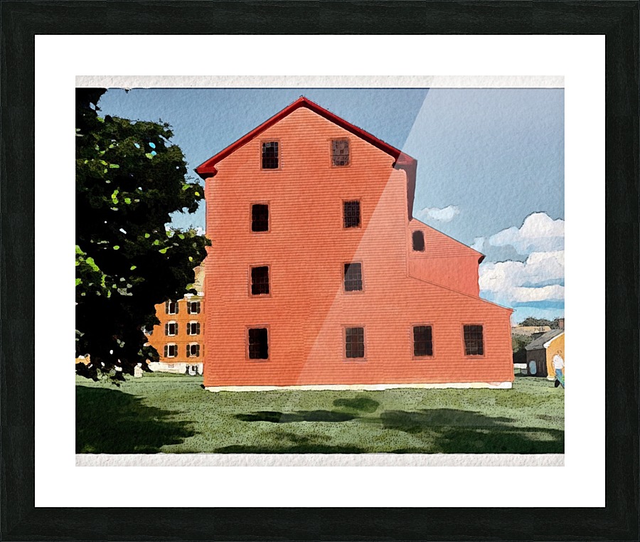 Hancock Shaker Village Laundry-Machine Shop Picture Frame print