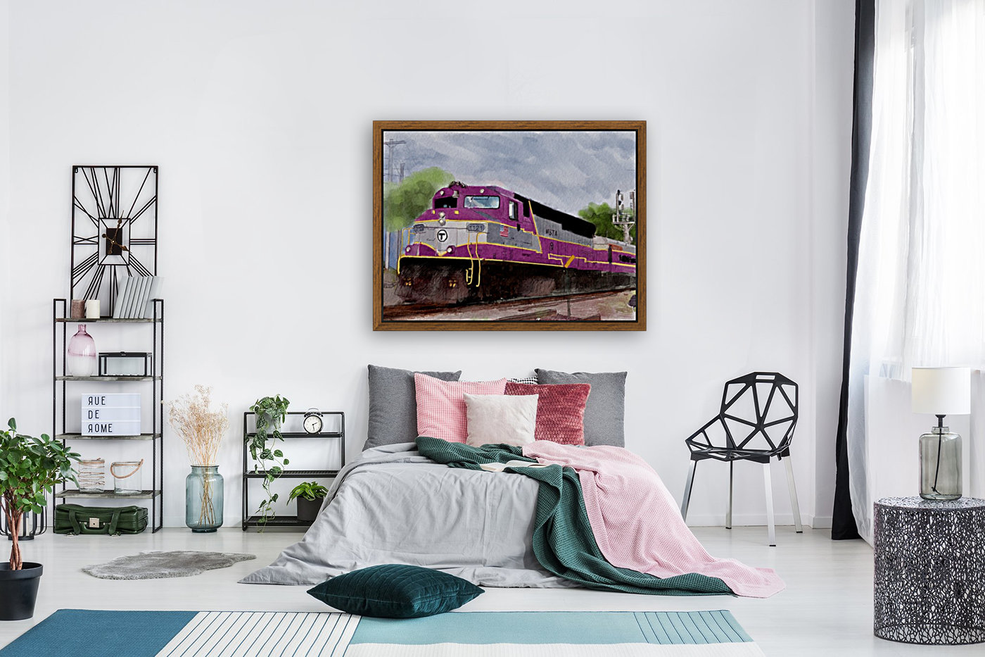 MBTA Commuter Train Reproduction