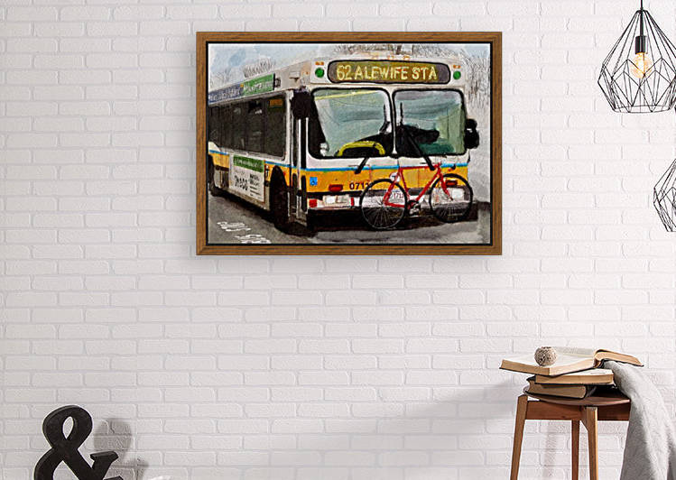 MBTA 62 Bus by Harry Forsdick