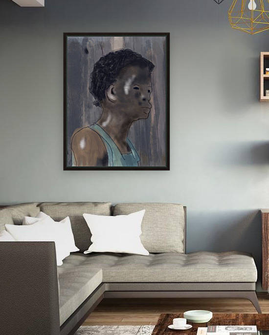 Whitney Plantation Slave Girl 5 by Harry Forsdick