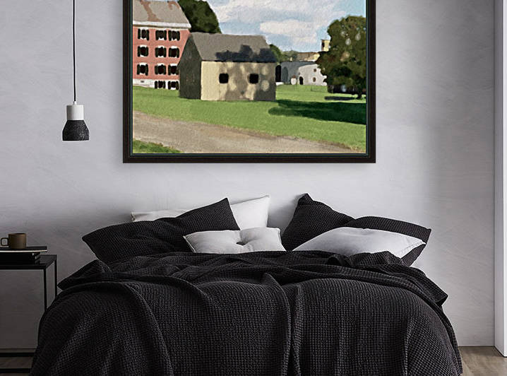 Hancock Shaker Village Brick Dwelling and Garage by Harry Forsdick