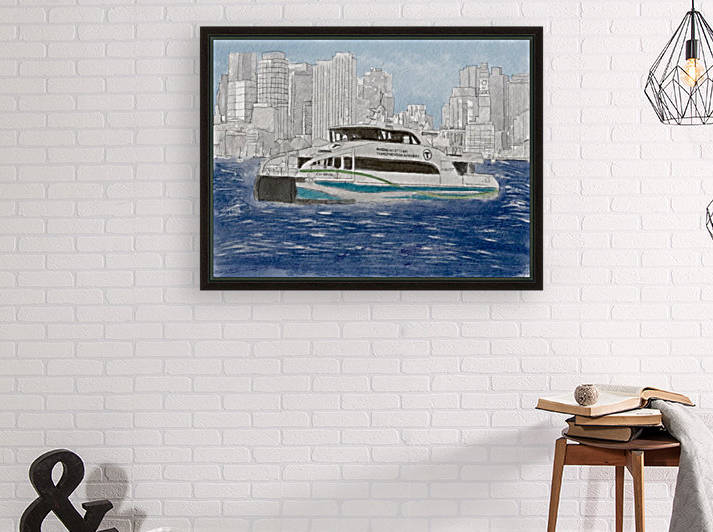 MBTA Hingham-Hull Ferry by Harry Forsdick