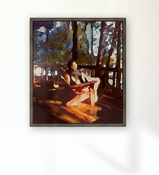 The Hedges Marsha in Repose by Harry Forsdick