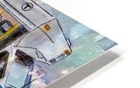 MBTA The Ride HD Metal print