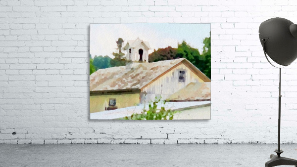 Cummington Barn Roofs Wall Preview