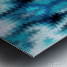 Indigo in Blue Metal print