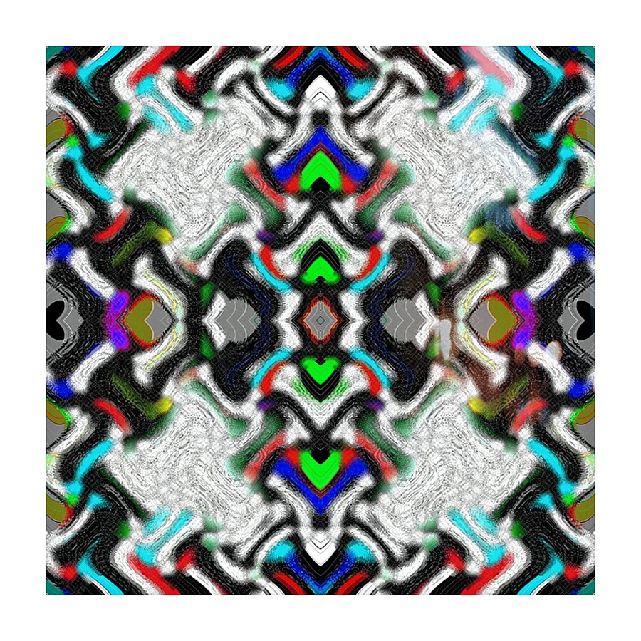Cyber Folk II Picture Frame Printing