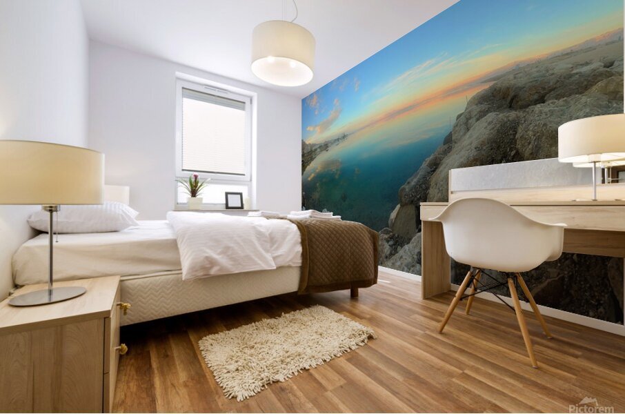 Perfect sunset   Mural print