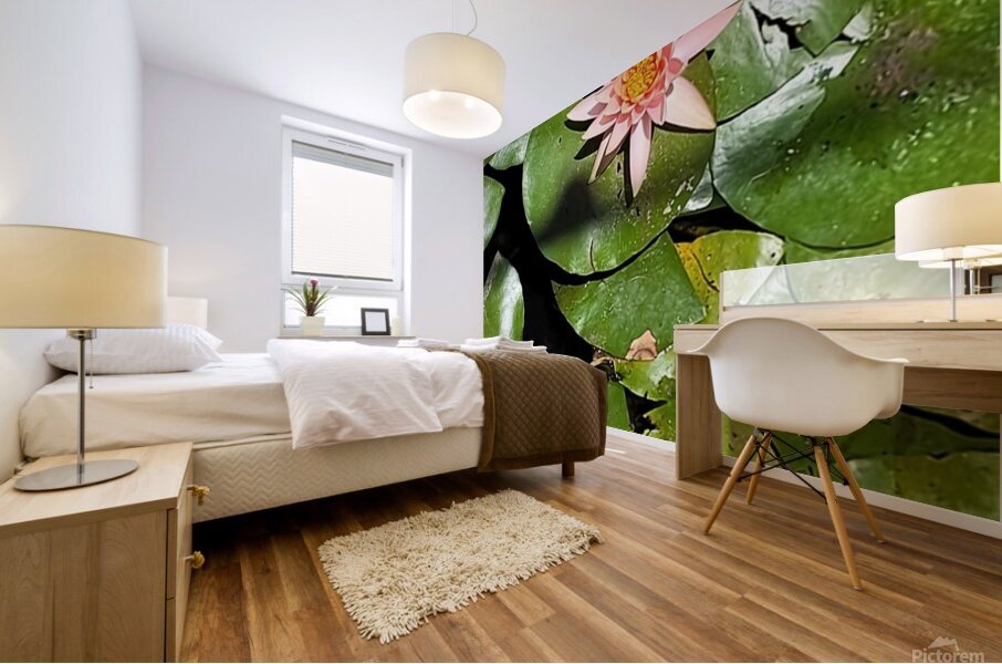Sea flowers Mural print