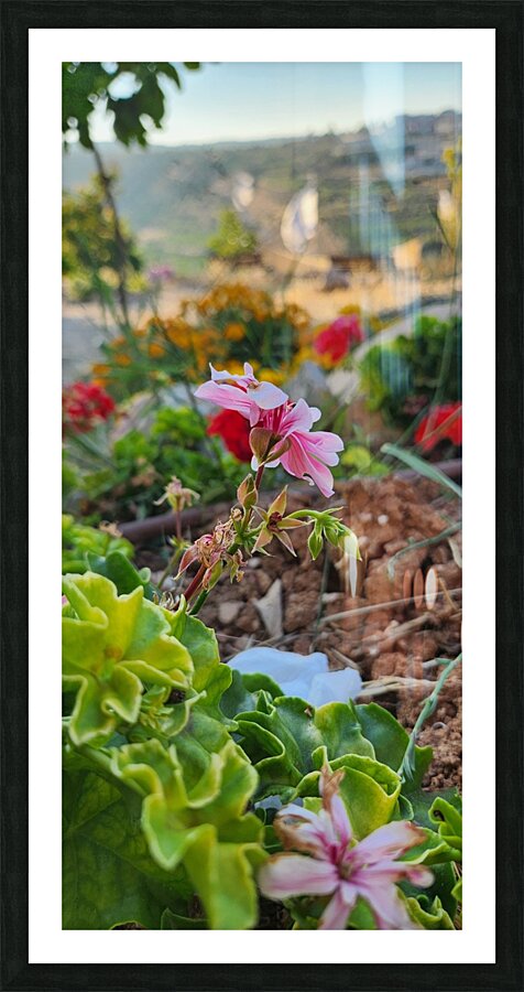love flowers Picture Frame print