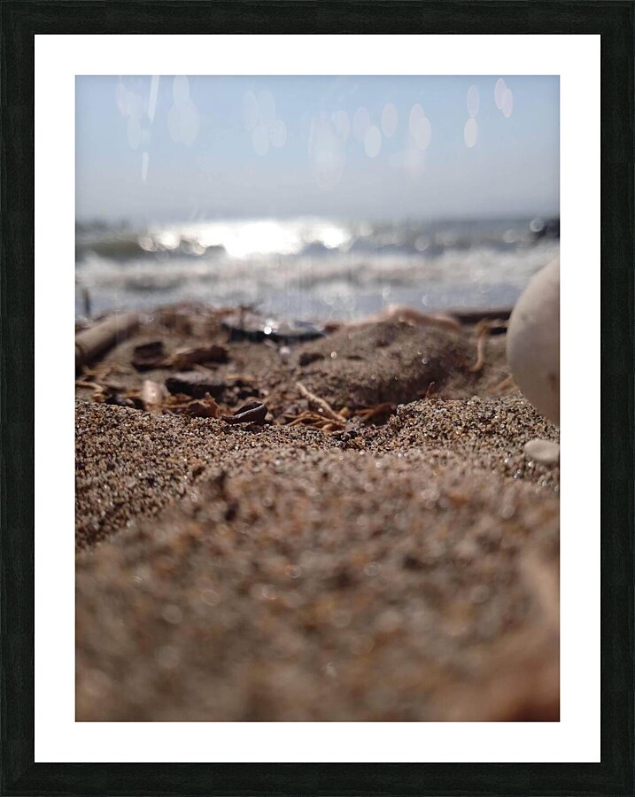 mountain sand Picture Frame print
