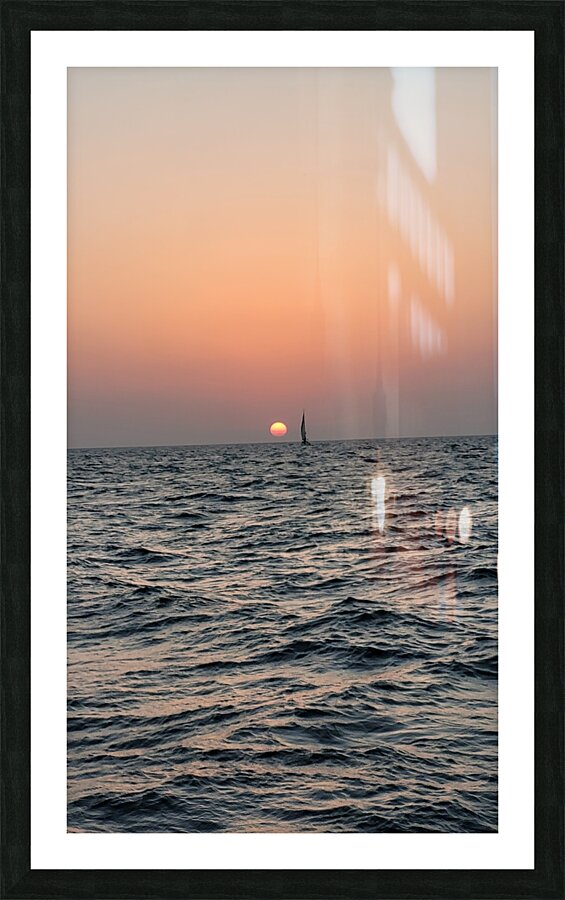pure sea Picture Frame print