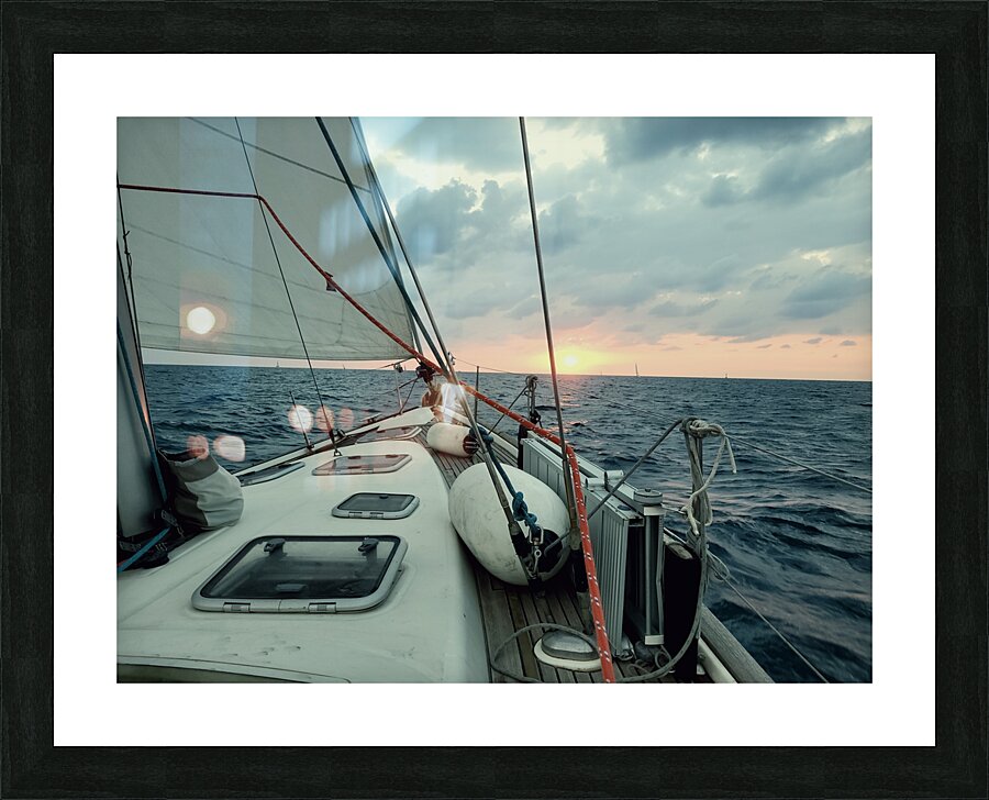 Breathe Picture Frame print