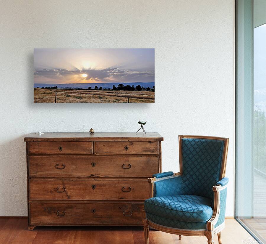 Red sunsets Reproduction