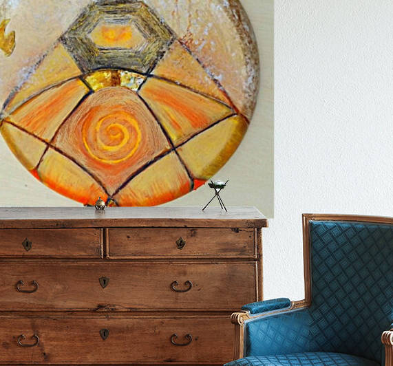 chakra 3 of 7:  Solar Plexus by iamart rachel and friends