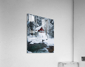 Franklin Falls Snow Acrylic Print