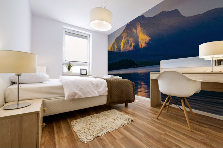 LakeMcDonald Mural print