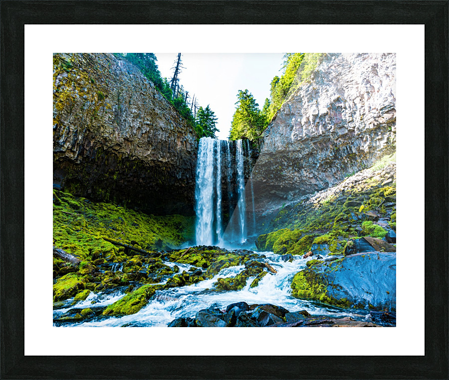 Tamarack Falls OR Picture Frame print