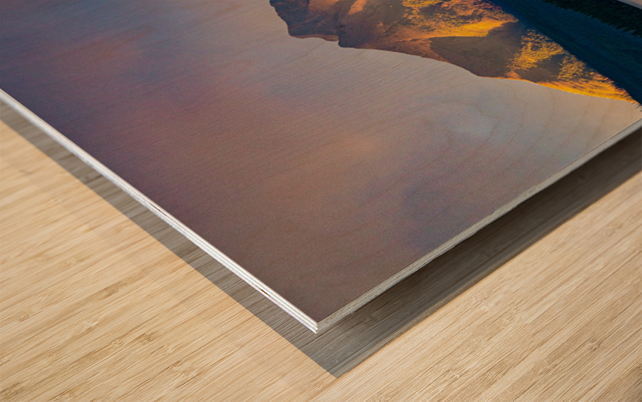 LakeMcDonald Wood print