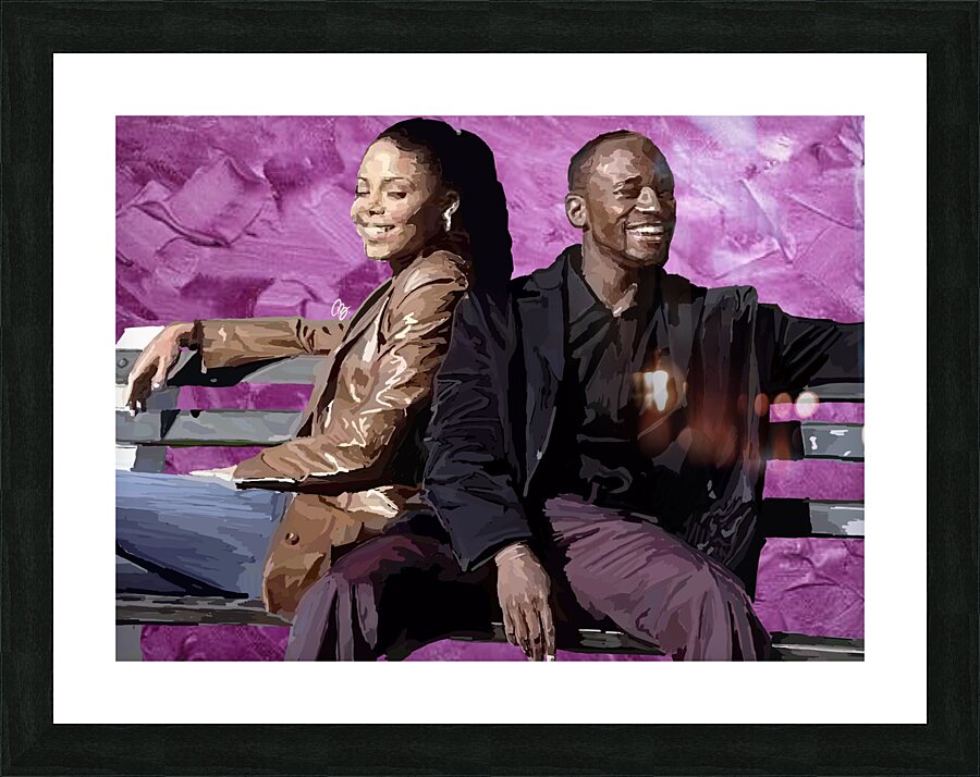 The Buddy & The Booty Picture Frame print