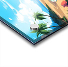 Beach Scenery Illustration 21 Acrylic print