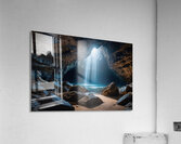 Caves Wallpaper 47 Acrylic Print