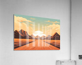 Sunset Landscape 71 Acrylic Print