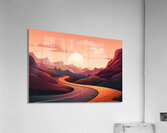 Sunset Landscape 33 Acrylic Print