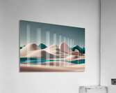 Boho 3D Landscape 22 Acrylic Print
