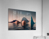 Boho 3D Landscape 9 Acrylic Print