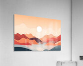 Nature Boho Landscape 2 Acrylic Print