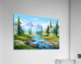 Landscape Scenery 24 Acrylic Print