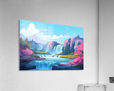 Waterfall Landscape 12 Acrylic Print