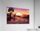 Sunset Landscape 69 Acrylic Print