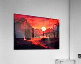 Sunset Landscape 62 Acrylic Print