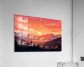 Sunset Landscape 20 Acrylic Print
